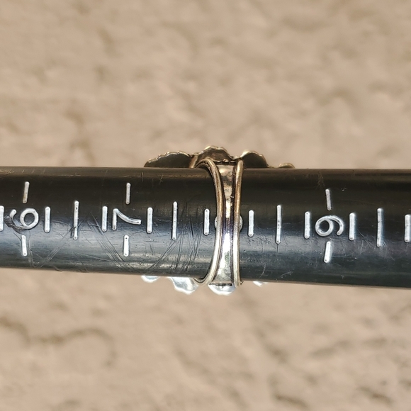 New Huge Dichoric Glass Antique Design 925 Silver Ring. - Picture 11 of 16